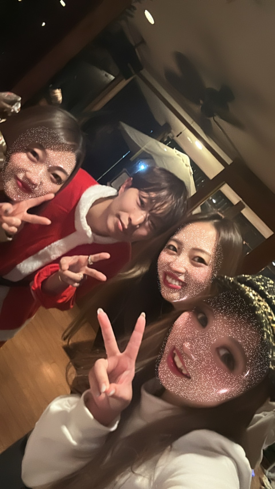 生徒さんと家族
